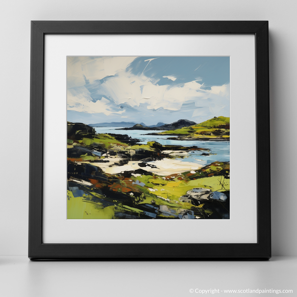 Framed version of Lochinver Bay