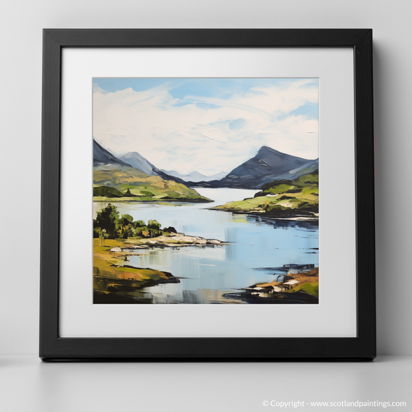 Framed version of Loch Glencoul