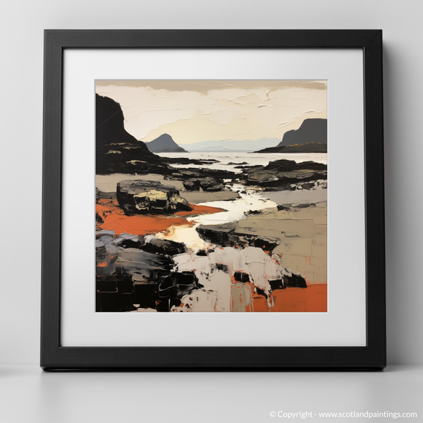 Framed version of Coral Beach