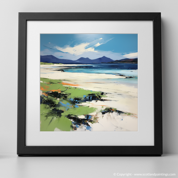 Framed version of Mellon Udrigle Beach