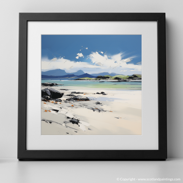 Framed version of Mellon Udrigle Beach