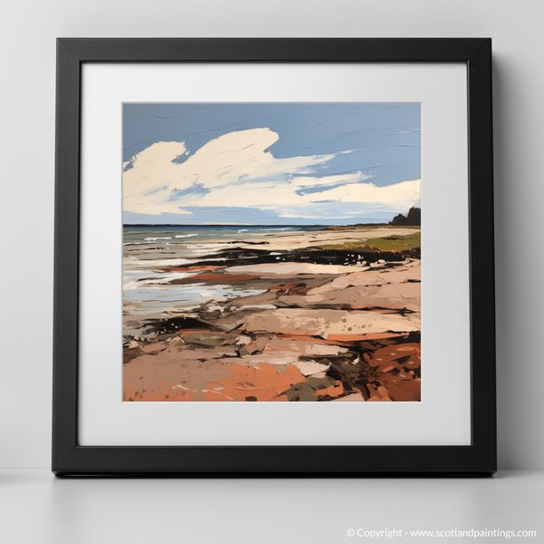 Framed version of Longniddry Beach