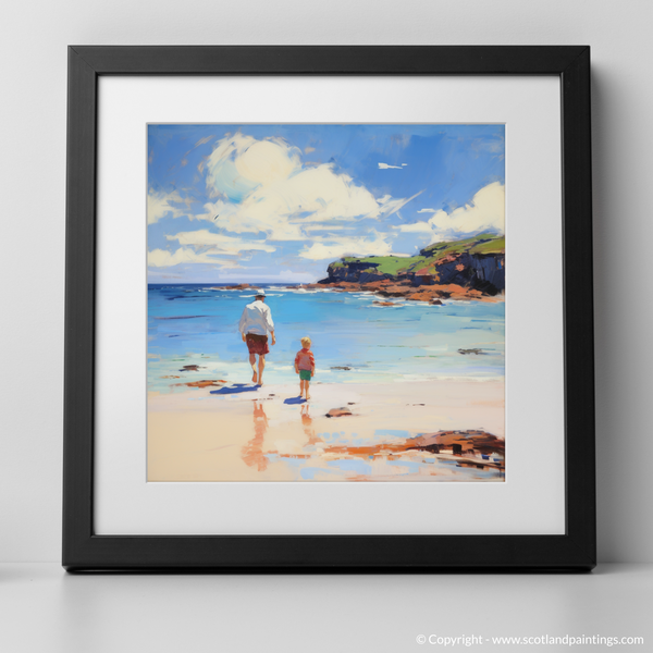 Framed version of Coldingham Bay