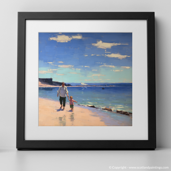 Framed version of Coldingham Bay