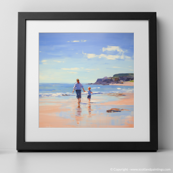 Framed version of Coldingham Bay