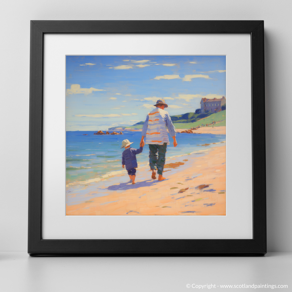 Framed version of Coldingham Bay