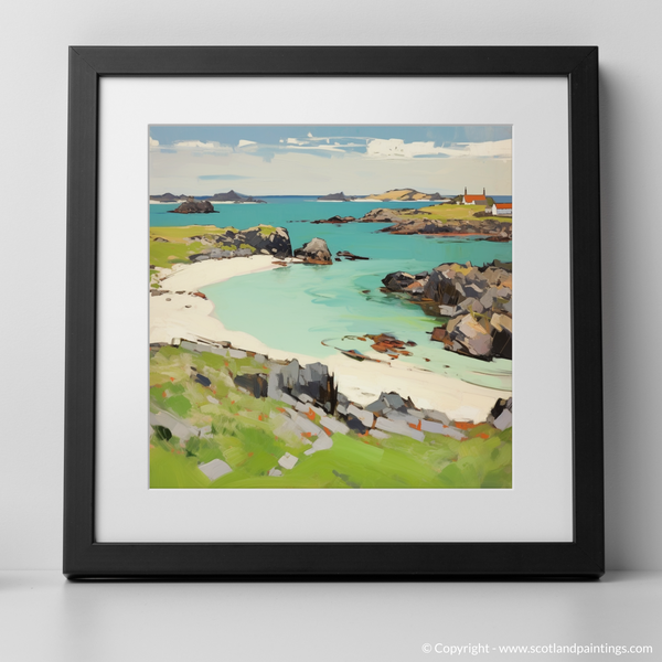 Framed version of Isle of Iona