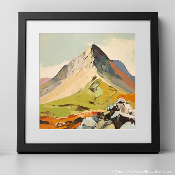 Framed version of Glen Coe