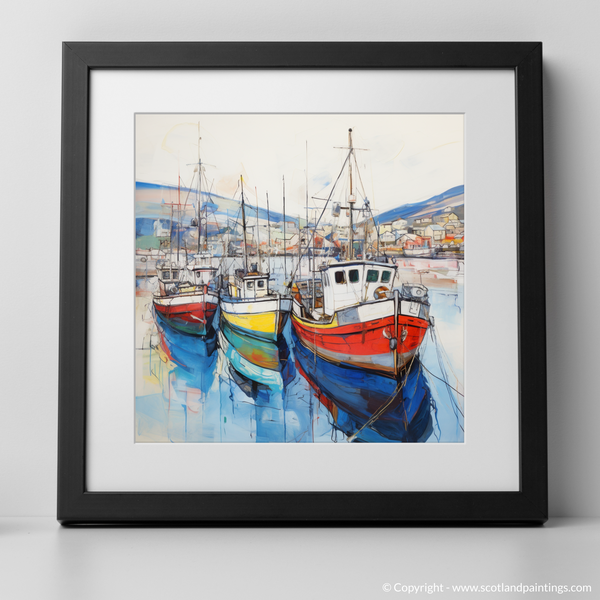 Framed version of Ullapool Harbour