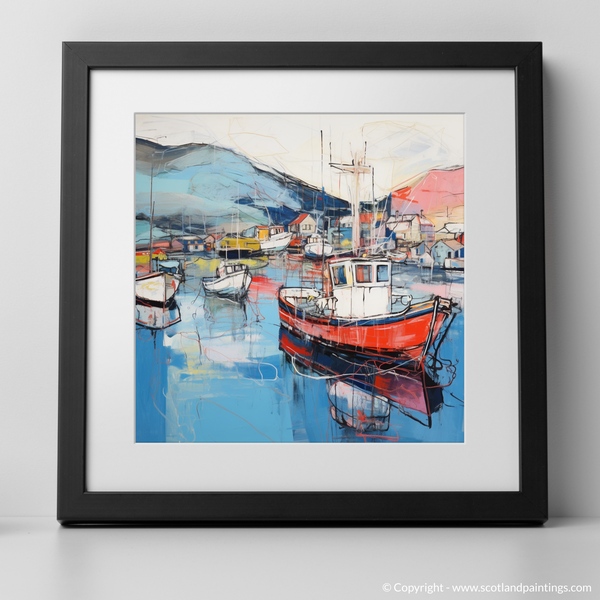 Framed version of Ullapool Harbour