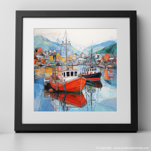 Framed version of Ullapool Harbour