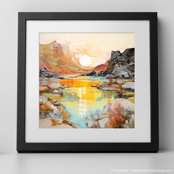 Framed version of Isle of Skye