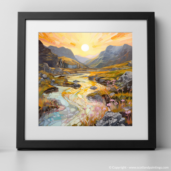 Framed version of Isle of Skye