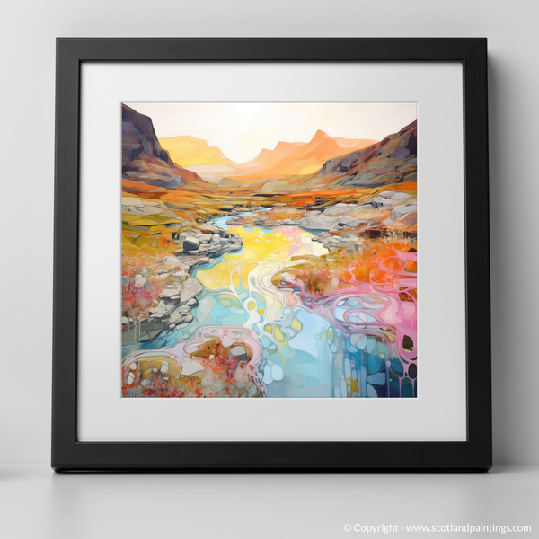 Framed version of Isle of Skye