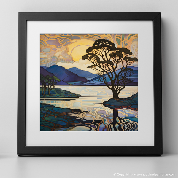 Framed version of Loch Lomond