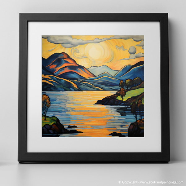 Framed version of Loch Lomond