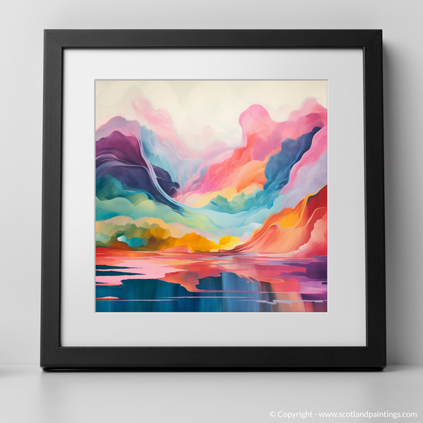 Framed version of Loch Lomond