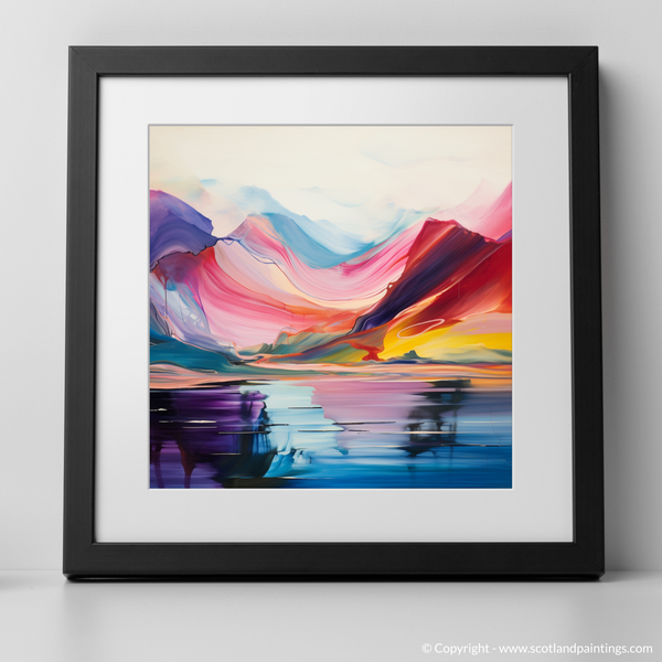 Framed version of Loch Lomond