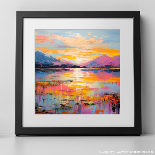 Framed version of Loch Lomond