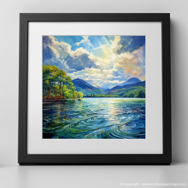 Framed version of Loch Lomond