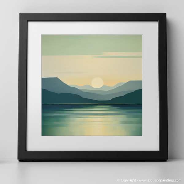 Framed version of Loch Lomond