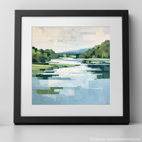 Framed version of River Isla