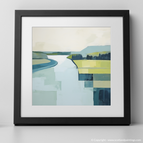 Framed version of River Isla