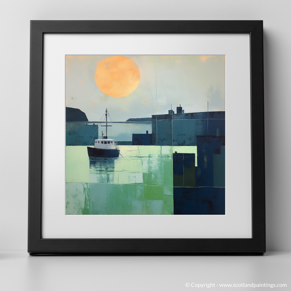 Framed version of Craobh Haven Harbour