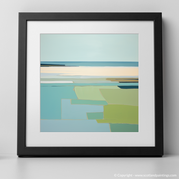 Framed version of Gullane Beach