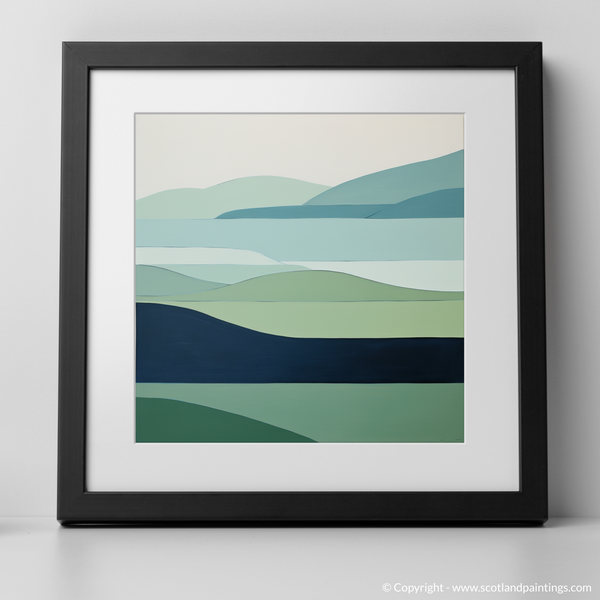 Framed version of Ben Lawers