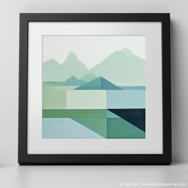 Framed version of Ben Lawers