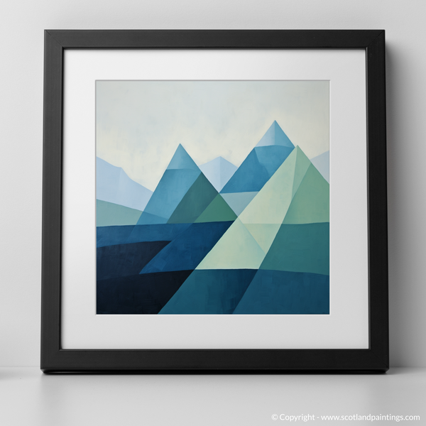 Framed version of Ben Lawers