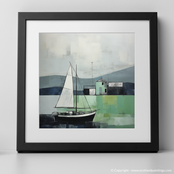 Framed version of Port Appin Harbour