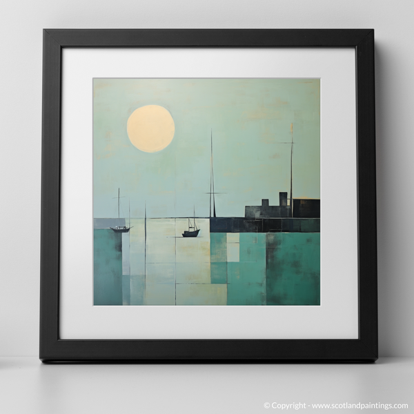 Framed version of Macduff Harbour