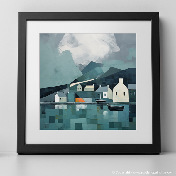 Framed version of Craobh Haven Harbour