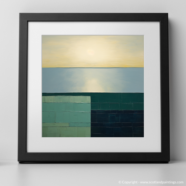 Framed version of Largo Bay