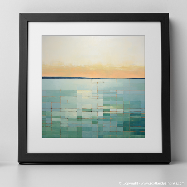 Framed version of Largo Bay