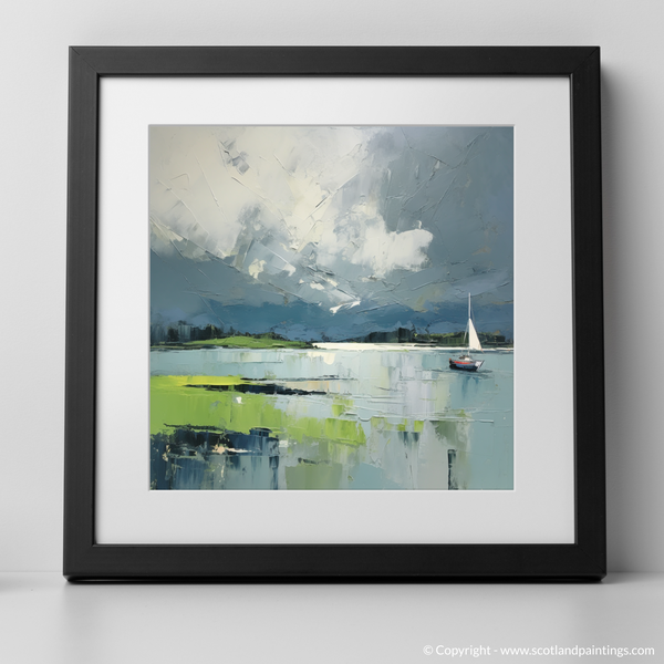 Framed version of Port Appin Harbour