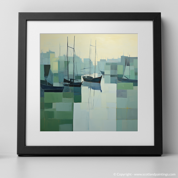 Framed version of Millport Harbour