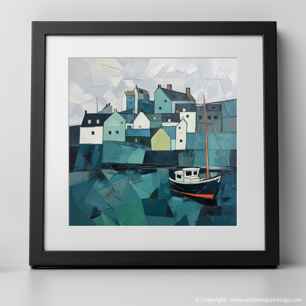Framed version of Portsoy Harbour