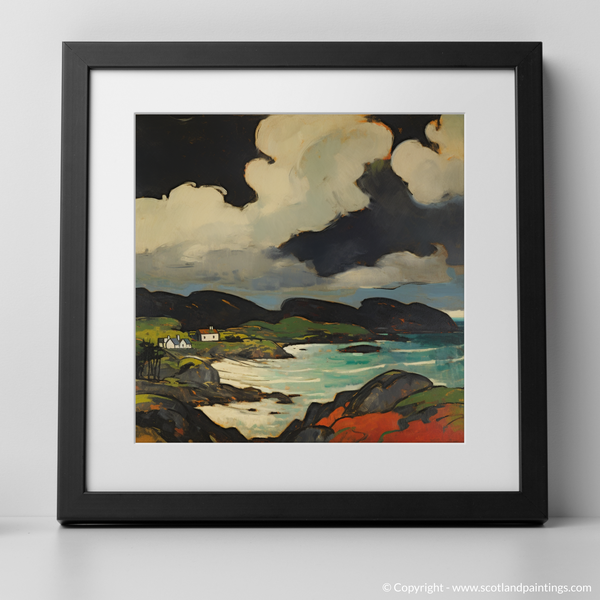 Framed version of Scourie Bay