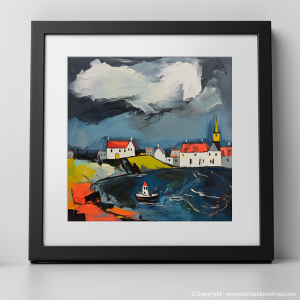 Framed version of St Monans Harbour