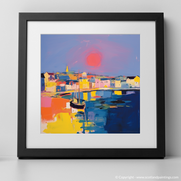 Framed version of Anstruther Harbour