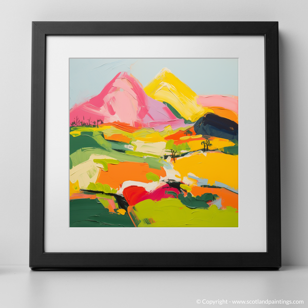 Framed version of Schiehallion