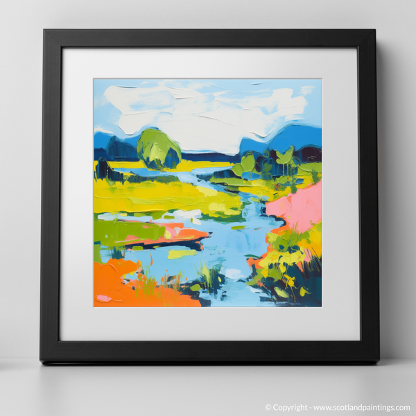 Framed version of River Isla