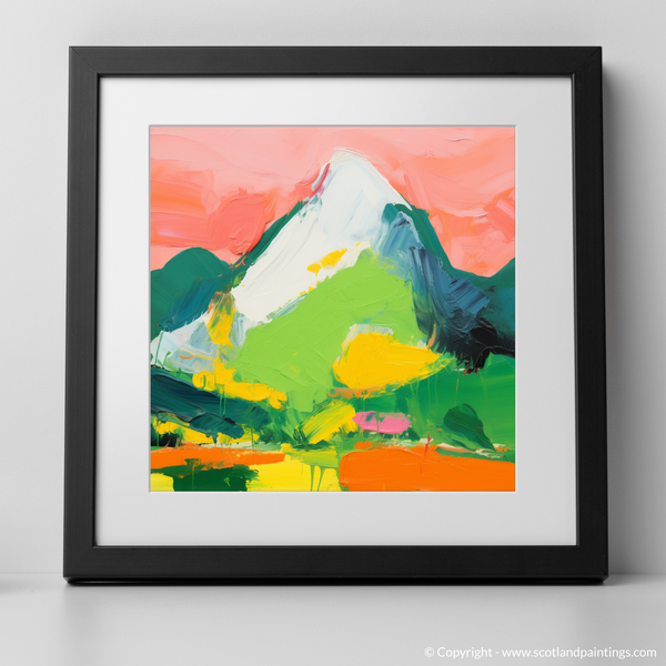 Framed version of Aonach Mòr