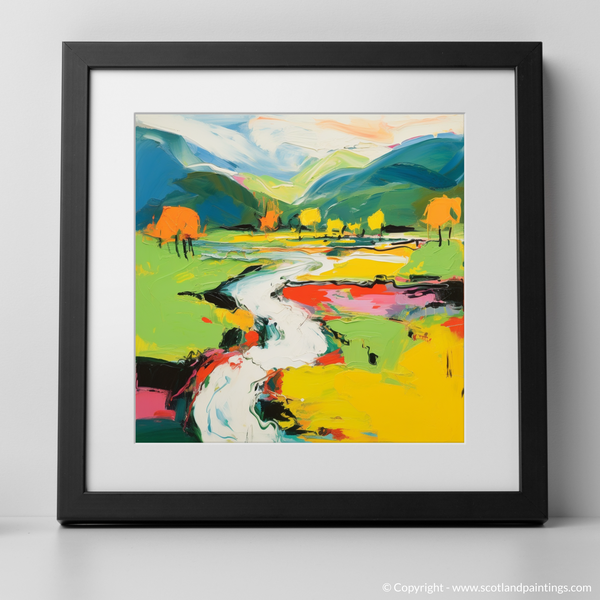 Framed version of River Spean