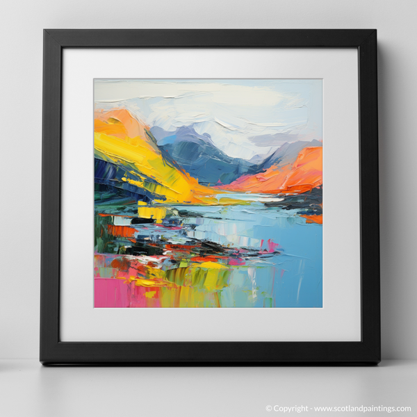 Framed version of Loch Shiel