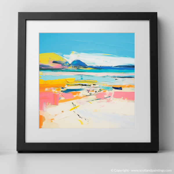 Framed version of Seilebost Beach