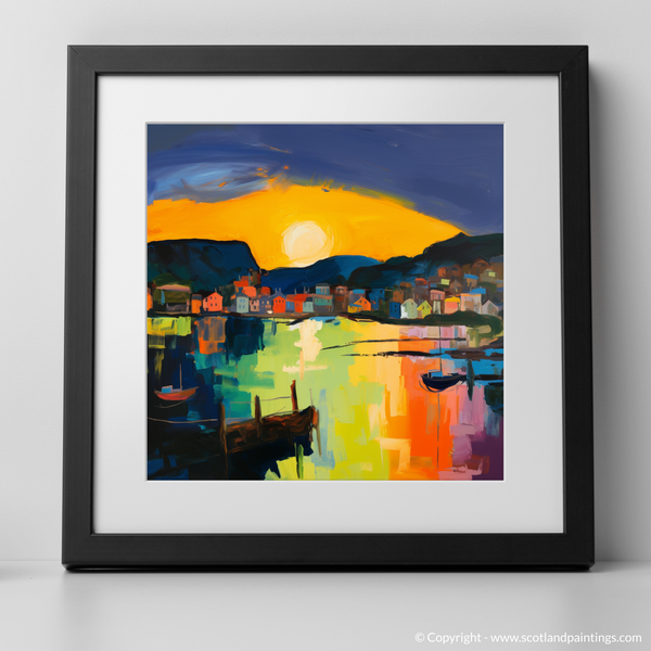 Framed version of Tarbert Marina